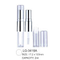 ROUND DUO LIPSTICK/LIPGLOSS TUBE LG-3418A